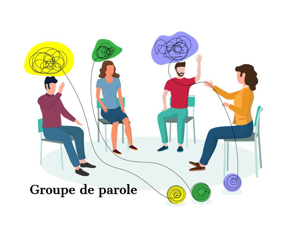 Groupes de parole avec Marie-Line Boscher